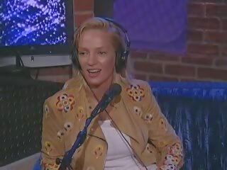 Howard stern ניסיונות ל לפתות uma thurman צ'אטים שלה x מדורג סרט