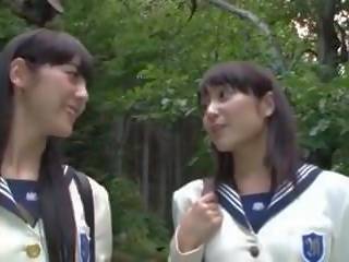 Japānieši av lesbietes skolnieces, bezmaksas netīras video 7.b