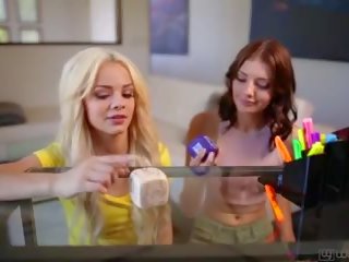 Spring Break Lesbian sex video with College Girls: Free sex movie 36