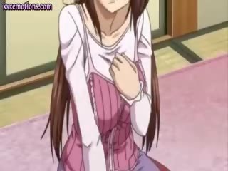 Teismeline anime noor naissoost saab rinnanibud lakkus